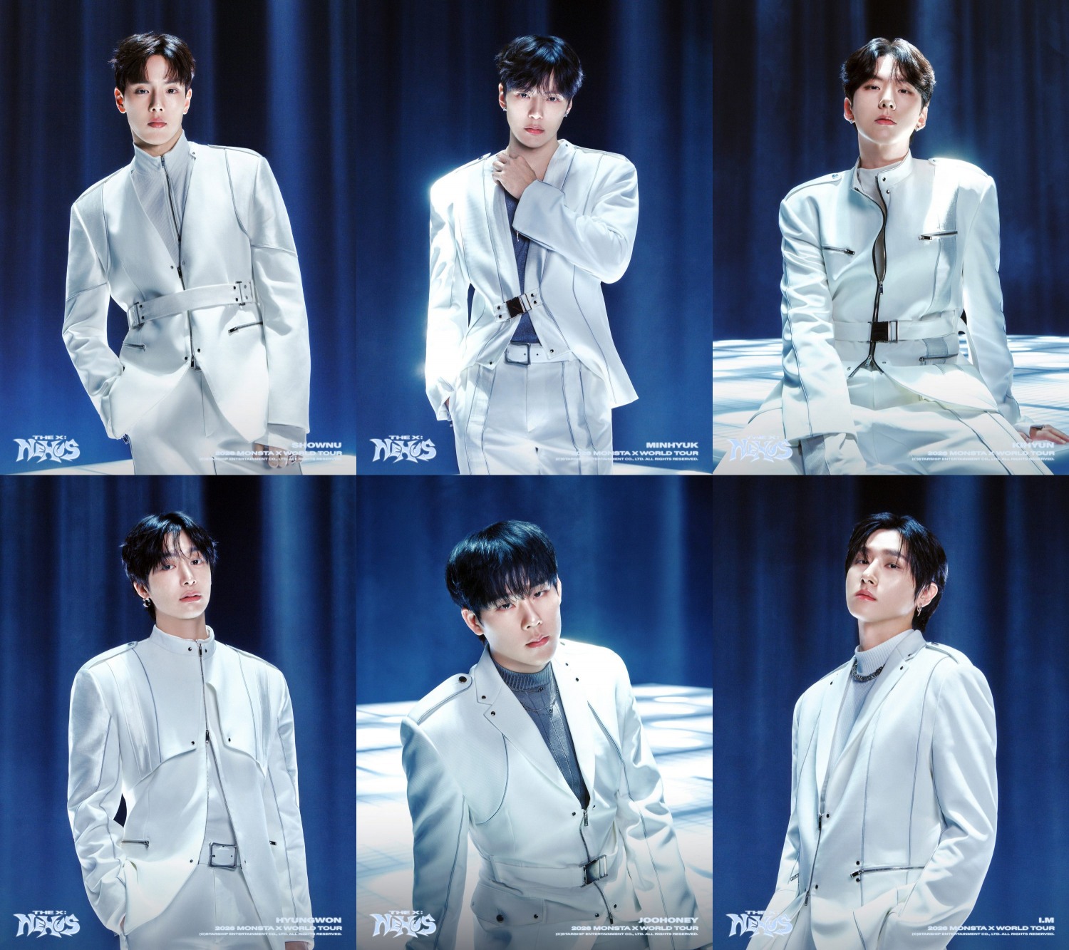 몬스타엑스, 새 월드 투어 콘셉트 포토 공개…압도적 화보 비주얼