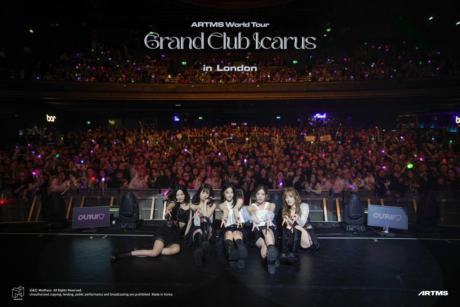 아르테미스, 英 런던 콘서트 성료… 월드투어 인 유럽 ‘화려한 개막’