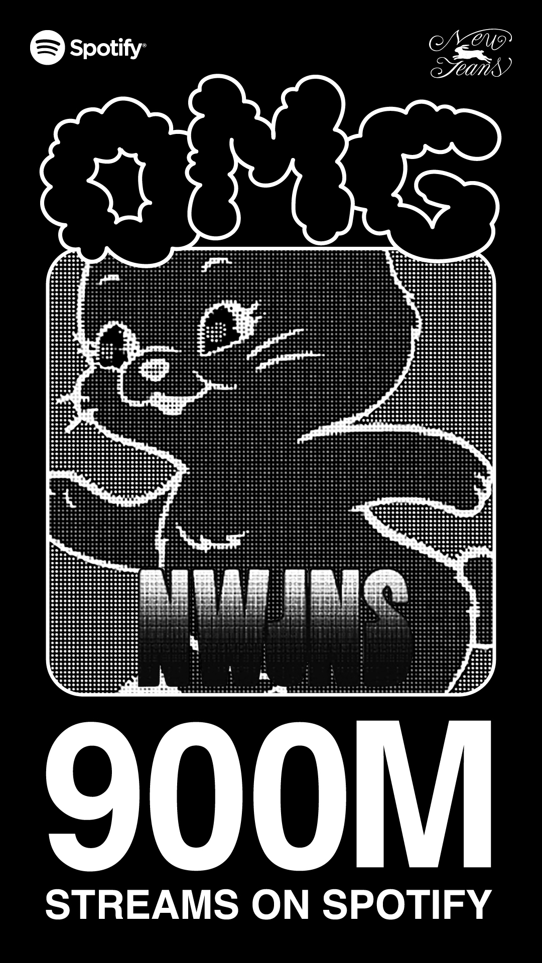 뉴진스 ‘OMG’, 스포티파이 9억 스트리밍 돌파…꾸준한 글로벌 저력 입증