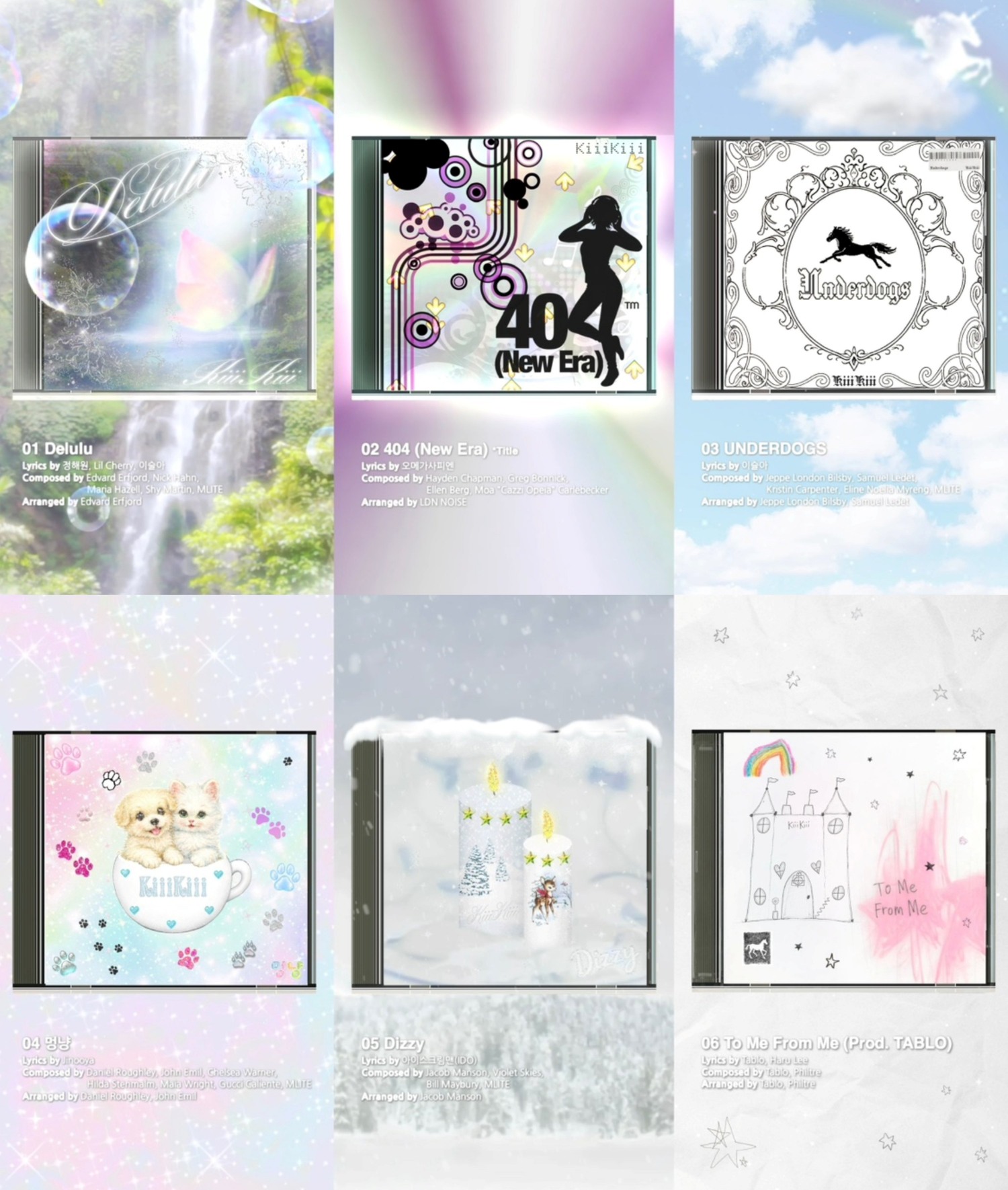 키키, 신보 ‘델룰루 팩’ 하이라이트 메들리 오픈…타이틀곡 '404 (New Era)' 강한 중독성 예고