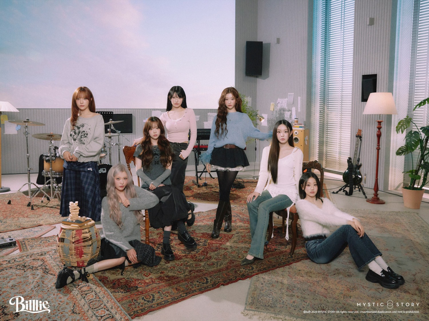 빌리, 프리 릴리즈 싱글 'cloud palace ~ false awakening' 포토 공개…내추럴한 아티스틱 무드