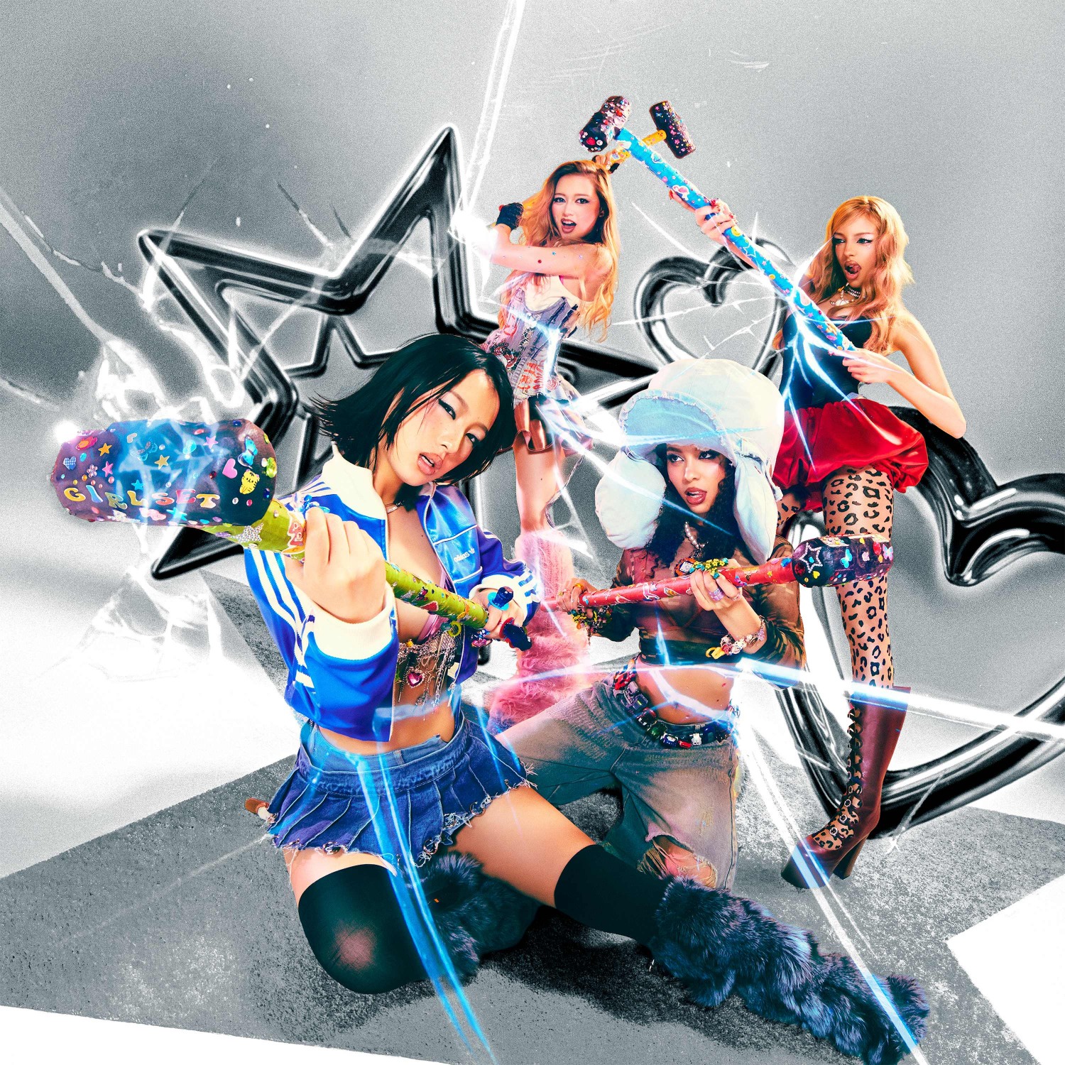 GIRLSET, 미시 엘리엇과 음악 협업…카리스마 업그레이드 'Little Miss' 리믹스 음원 발표