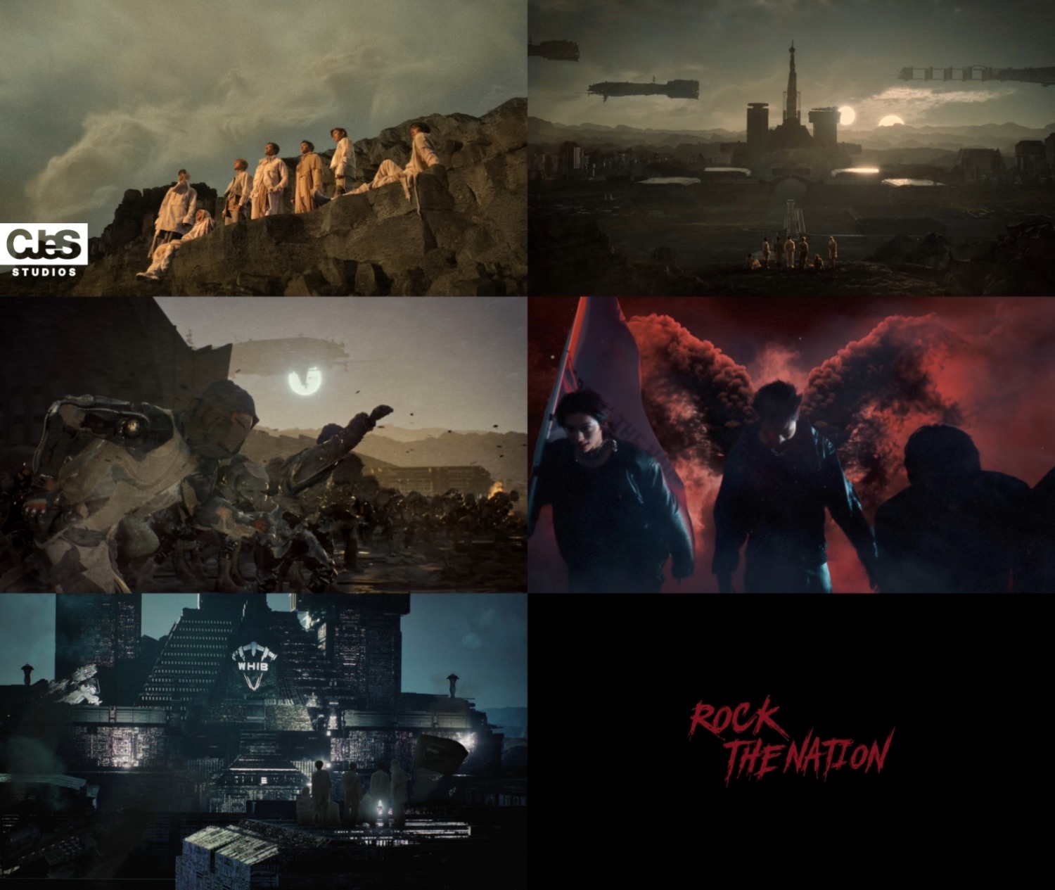 휘브, ‘ROCK THE NATION’ 뮤비 티저 공개…전장 질주하는 폭발적 에너지