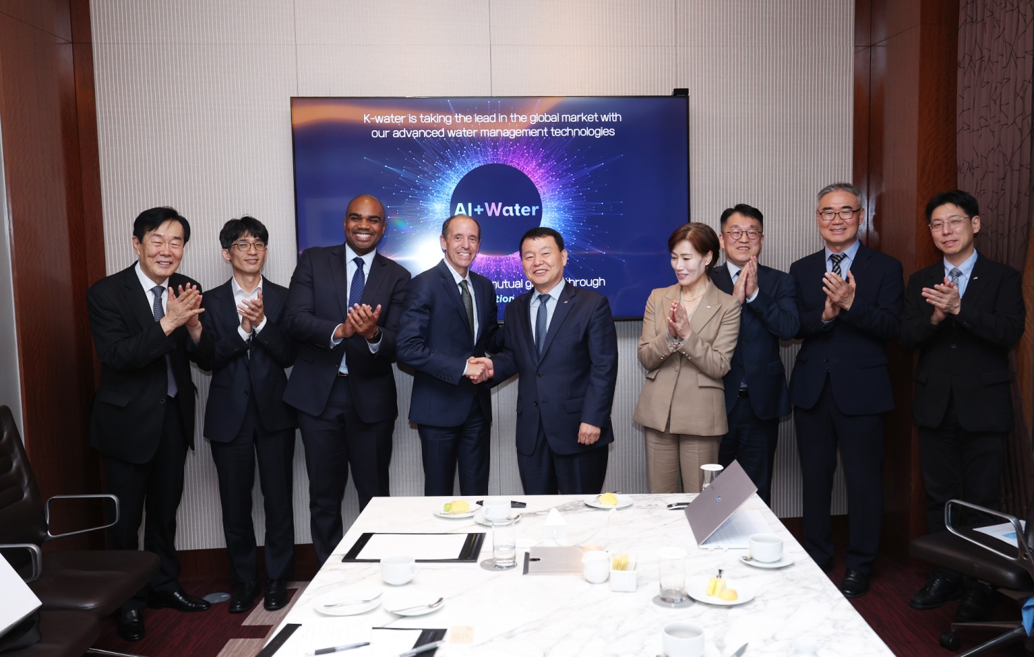 OpenAI와 AI 물관리 혁신 방안 논의 (한국수지원공사 제공)