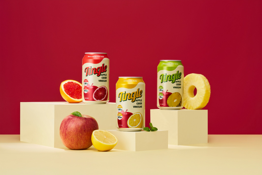 일화, 과즙 탄산음료 ‘팅글’ 350ml 캔 3종 출시.. 리프레시 음료 라인업 확장