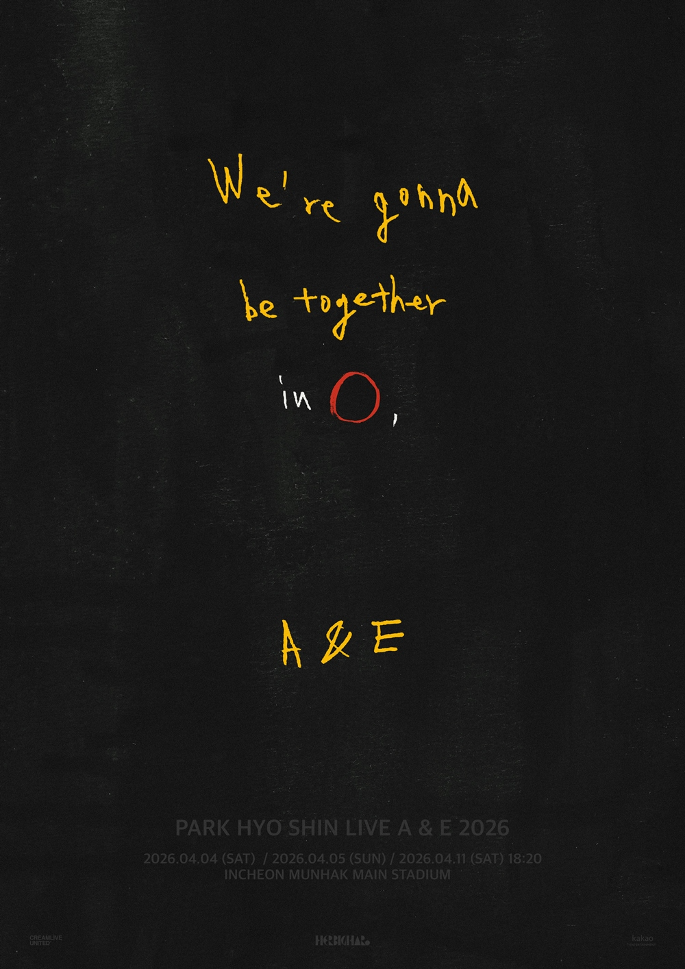 박효신, 약 7년 만에 국내 단독 콘서트…4월 ‘박효신 LIVE A & E 2026’ 개최