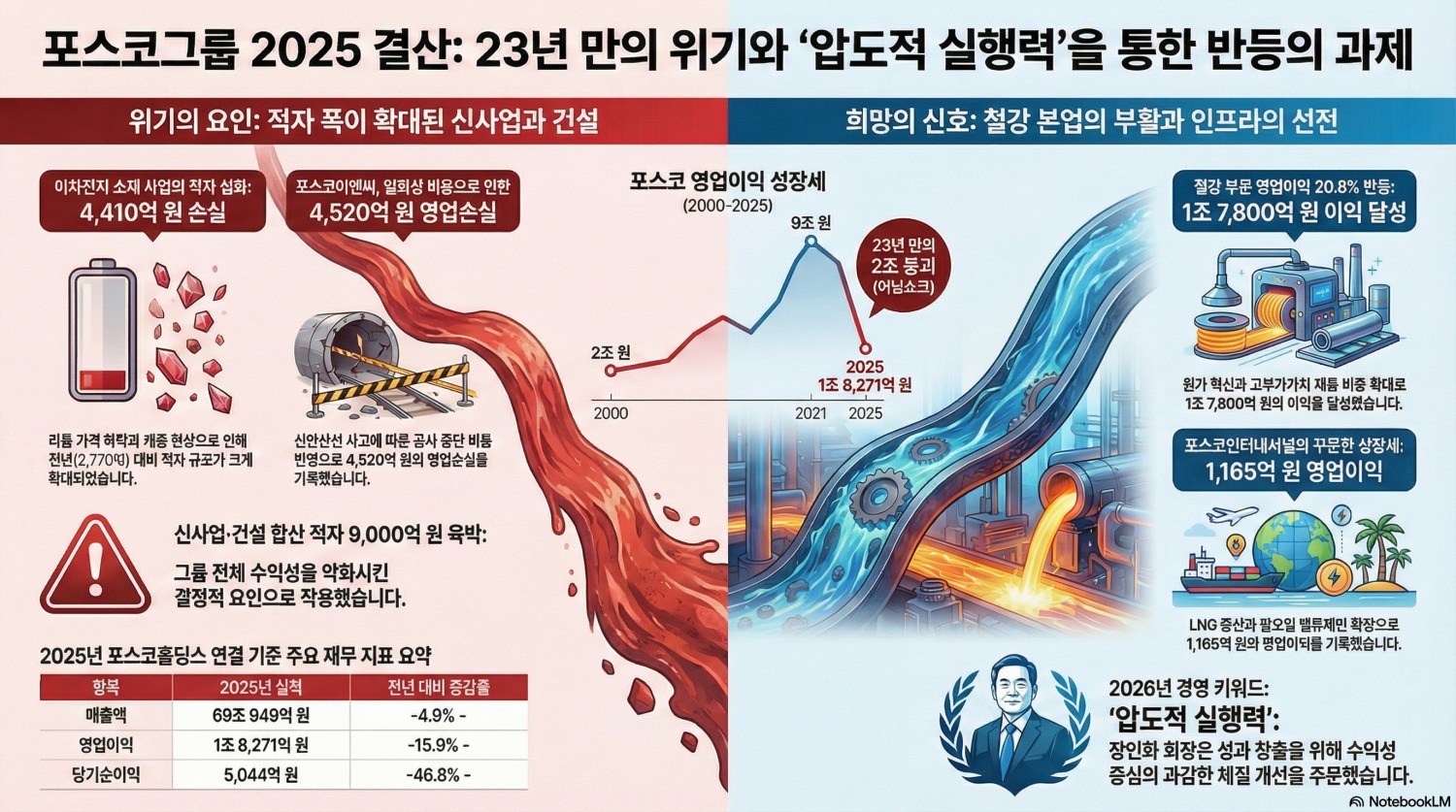 장인화 회장 ‘압도적 실행력’ 주문했는데... 포스코, 올해는 반등할까
