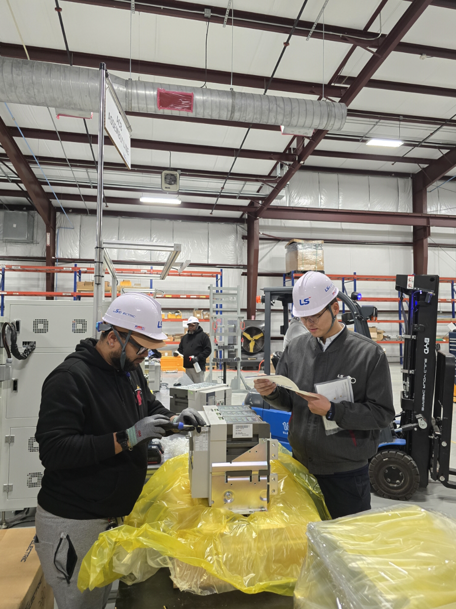 미국 텍사스주 배스트럽시에 위치한 LS일렉트릭 배스트럽 캠퍼스 내부