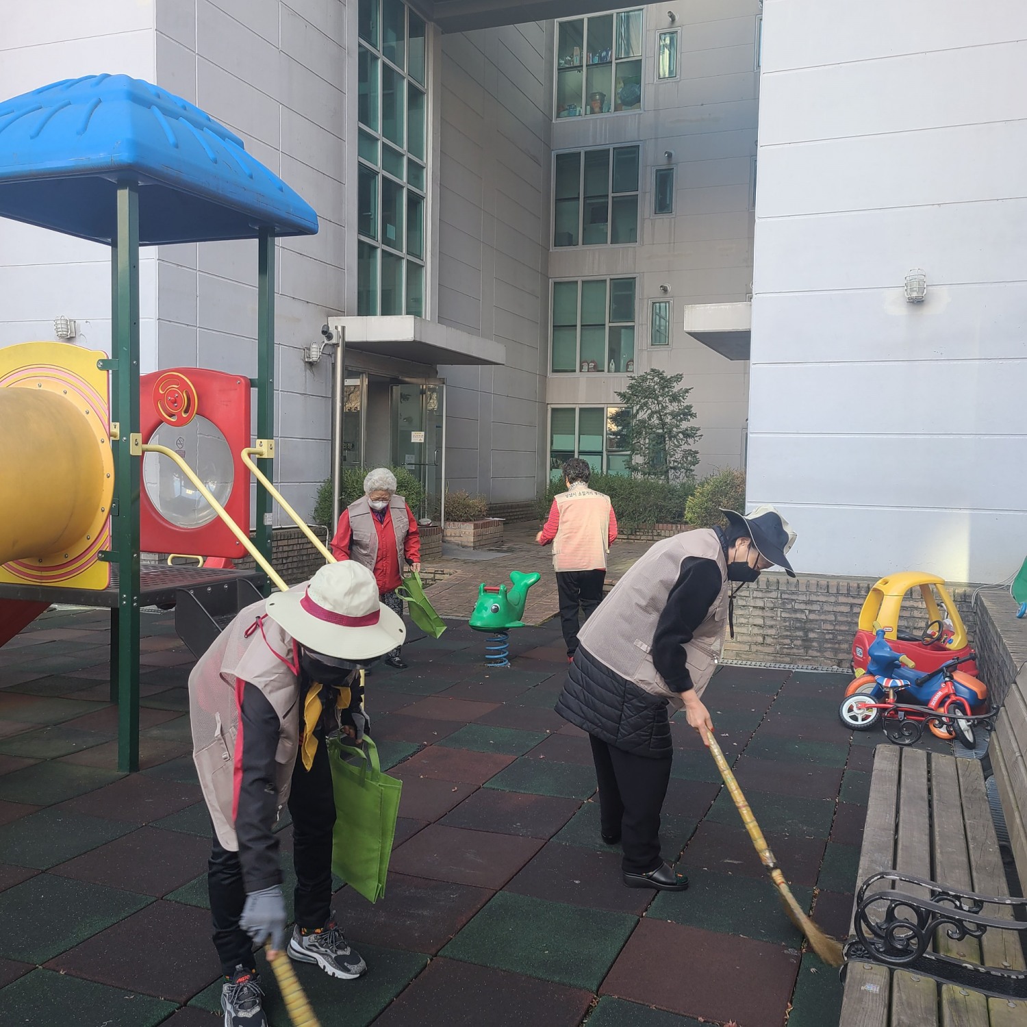 성남시 어르신 소일거리 환경정비