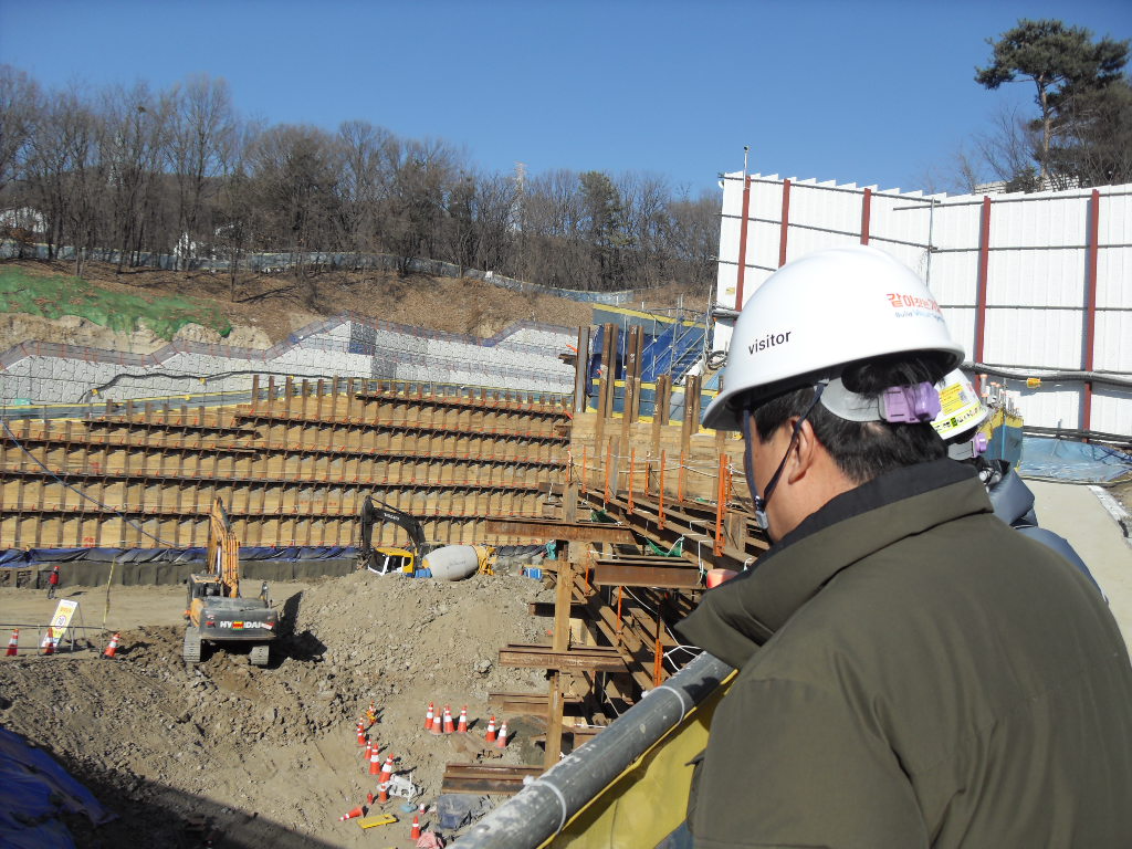 합동점검반이 건설 현장 실태 점검