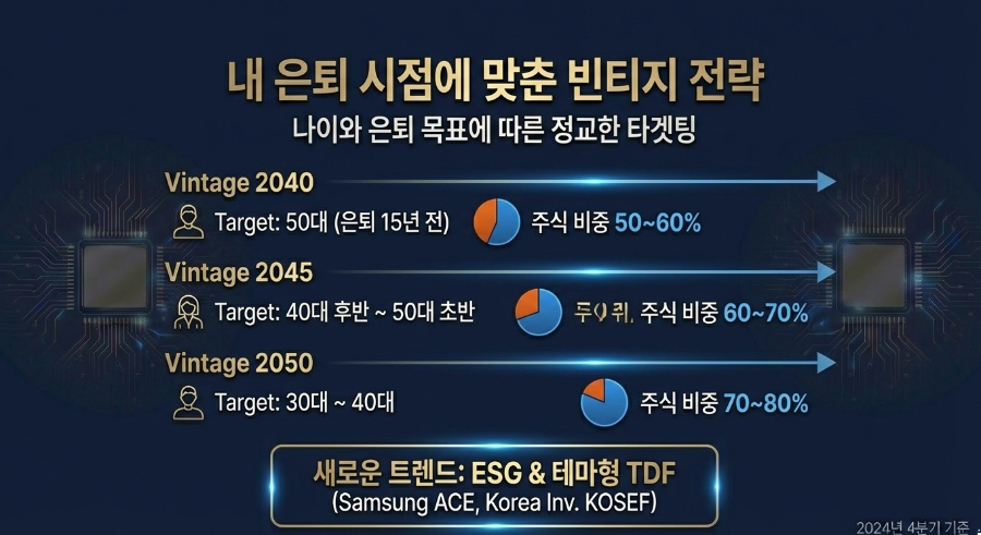 TDF 빈티지별 특성