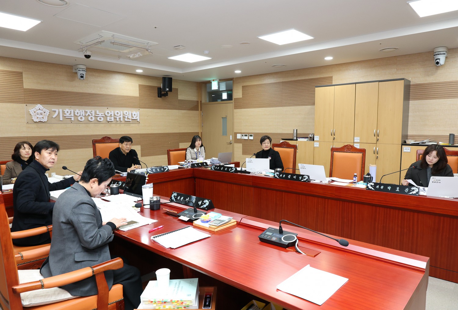 아산시의회 제264회 임시회 주요업무계획보고 (아산시의회 제공)