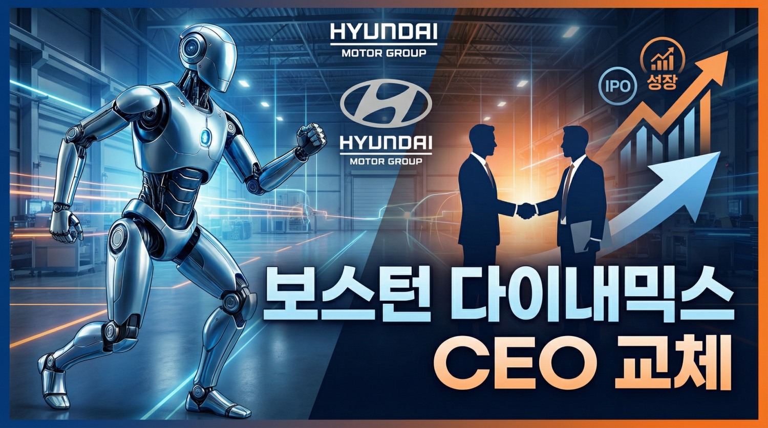 정의선 지배구조 개편 ‘핵’ 보스턴다이내믹스 CEO 교체 왜?