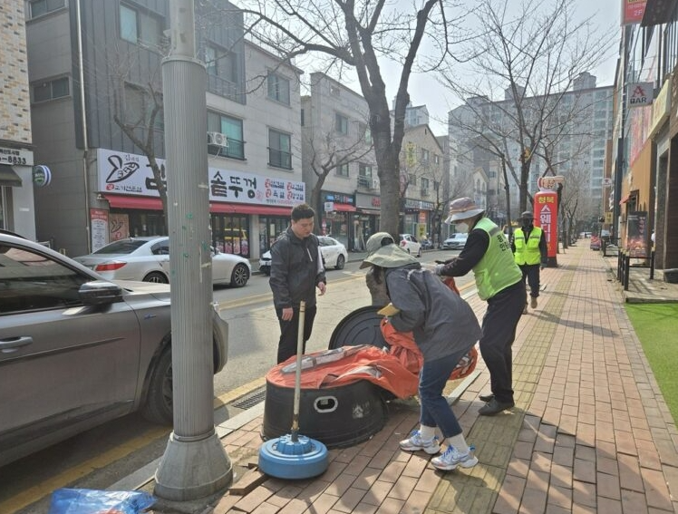 불법 광고물 집중 정비