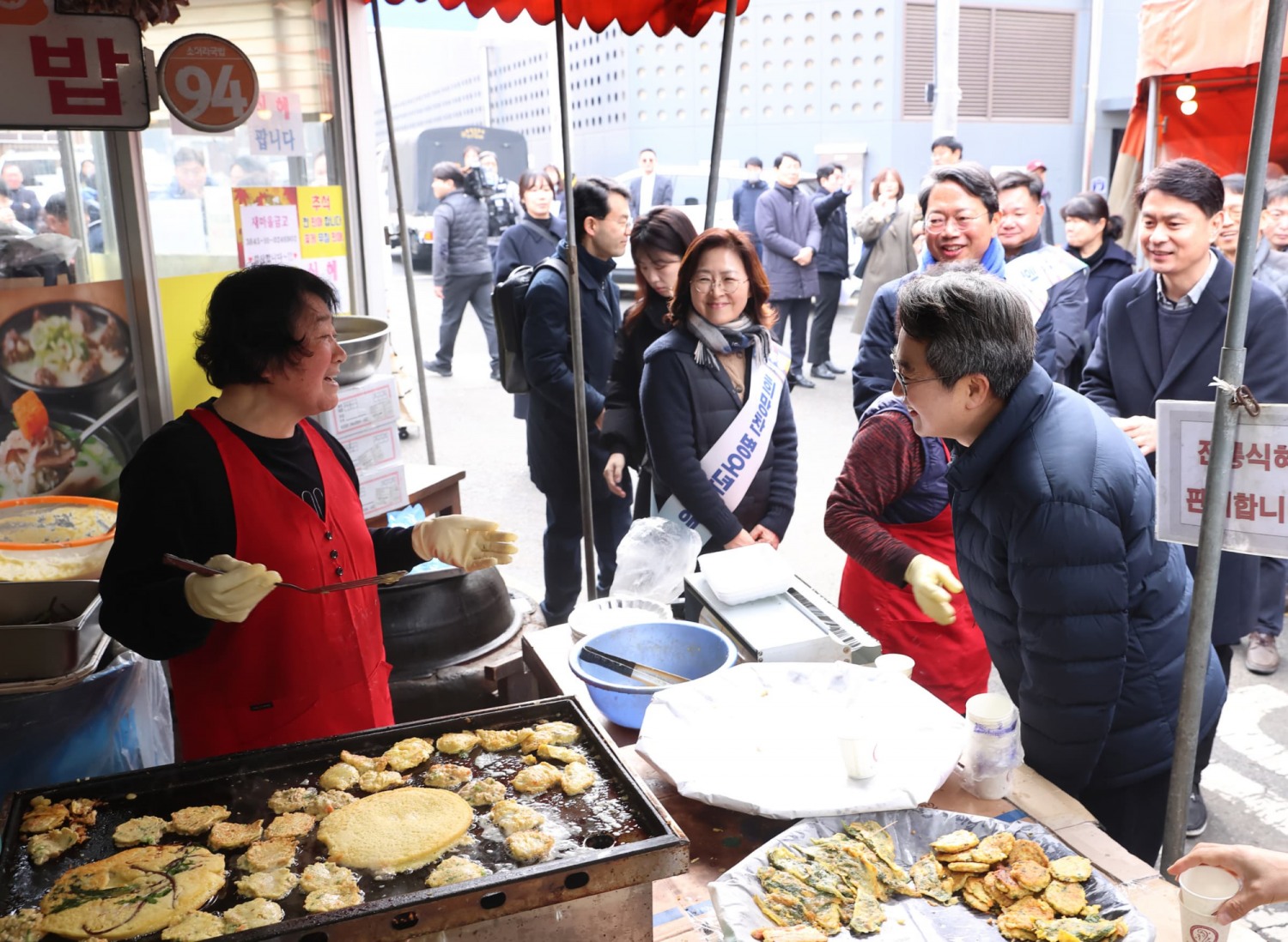 수원 조원시장 찾아 민생경제 점검