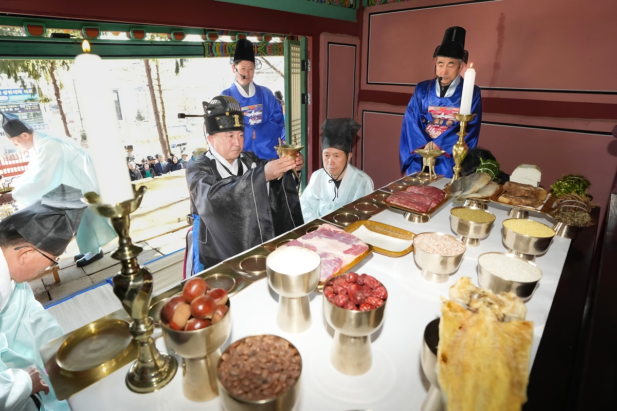 광주시, 정충묘 제향 거행