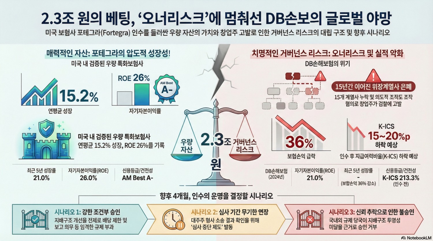 오너 리스크 부각 DB손보 글로벌 확장 변수될까