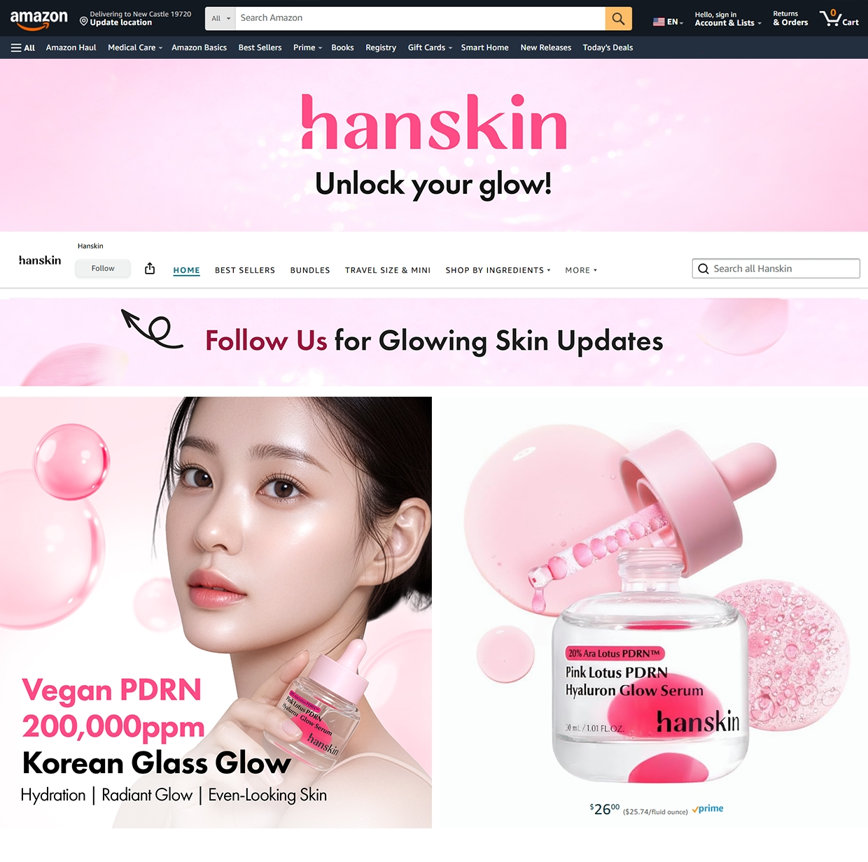 한스킨, 연꽃 PDRN 신제품 북미 공식 론칭