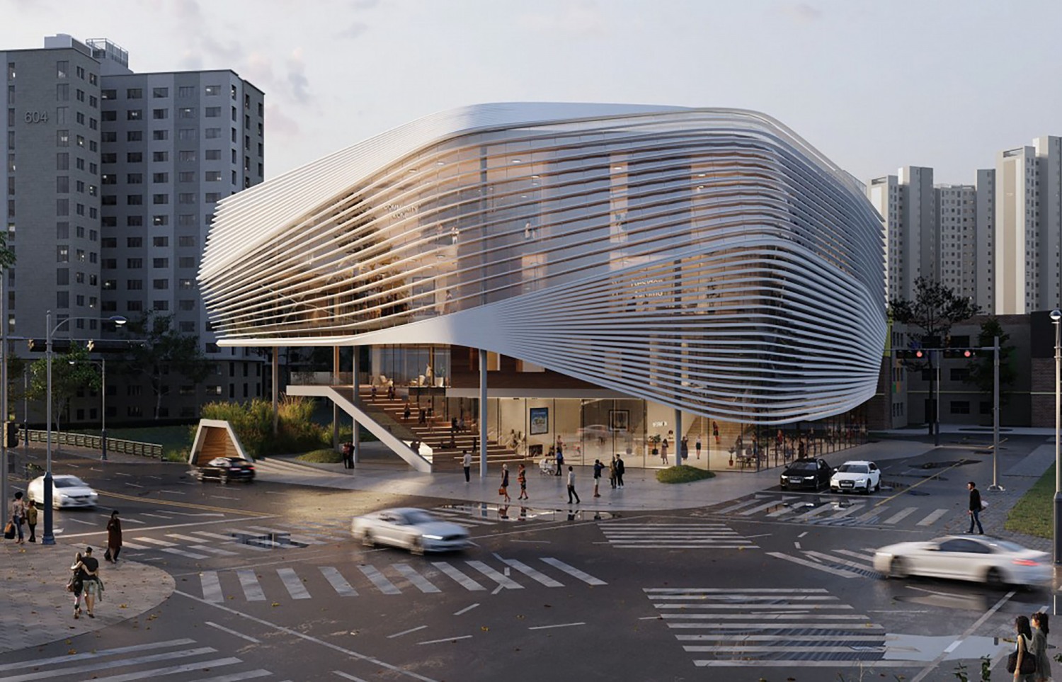 성남시 판교대장 종합사회복지관 건립 조감도