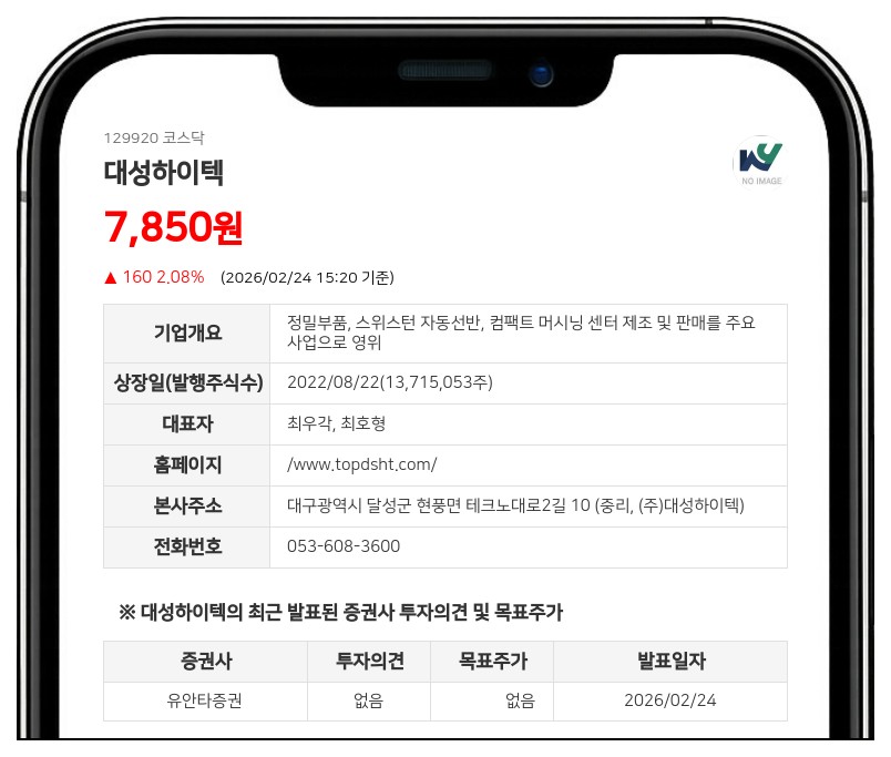 대성하이텍, Elbit·블루버드·LIG넥스원 제휴…방산·로봇 동반 성장 - 유안타증권