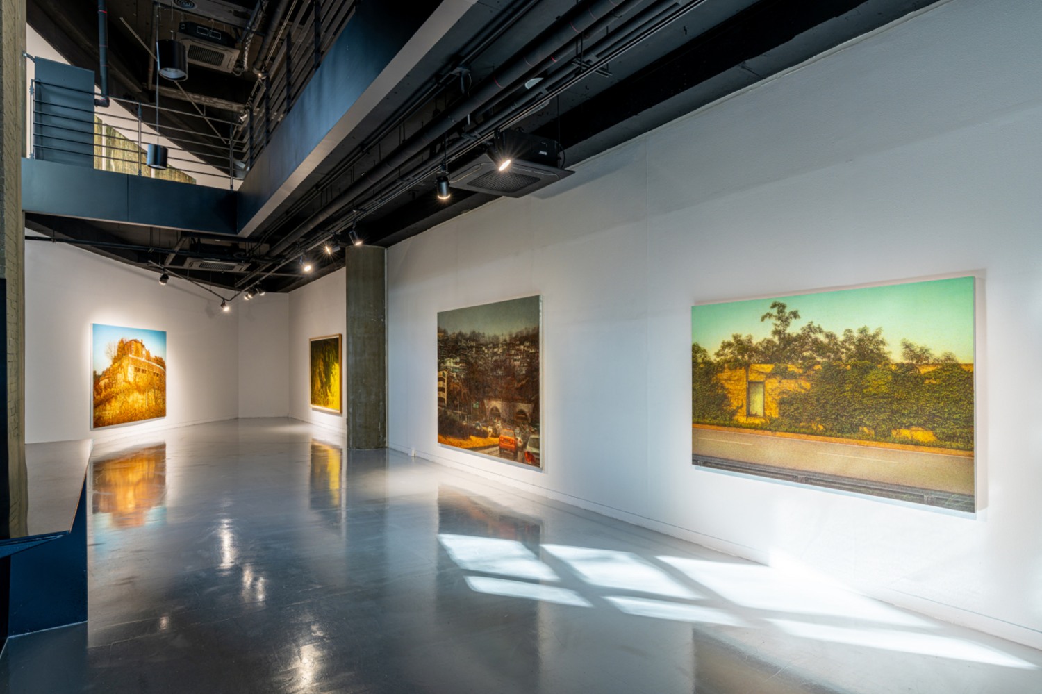 성남작가조명전1_이만나 전시 전경