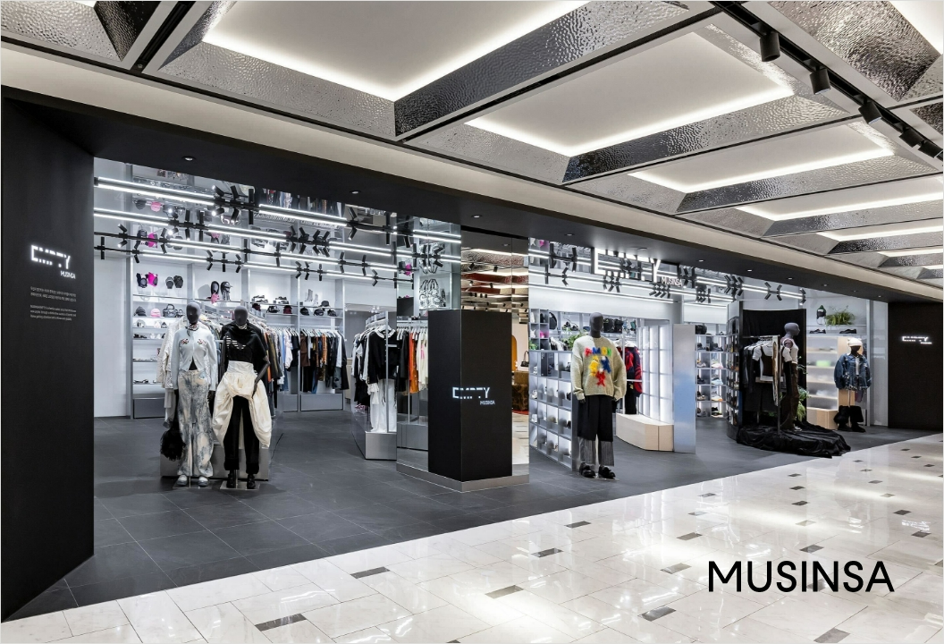 고감도 패션 편집숍 '무신사 엠프티' 압구정 갤러리아점 전경 / 무신사 제공