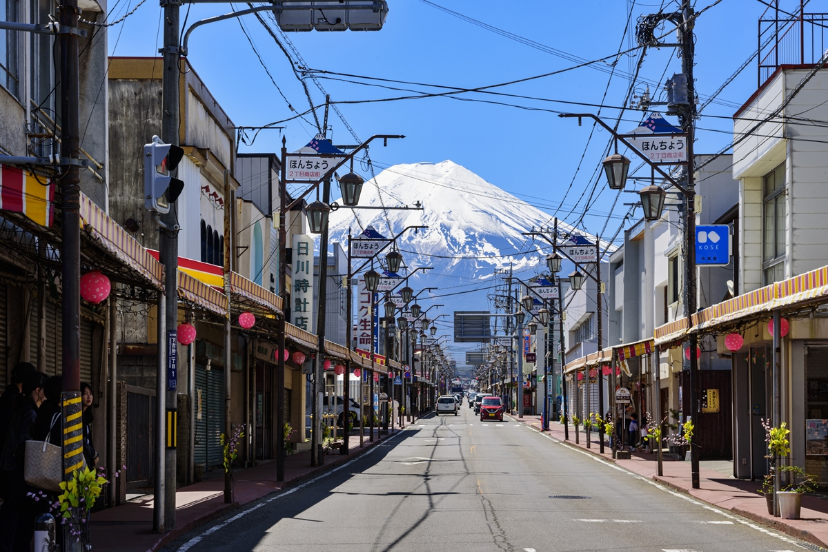 교원투어 여행이지, 봄 시즌 도쿄 근교 패키지_시모요시다 혼초 거리