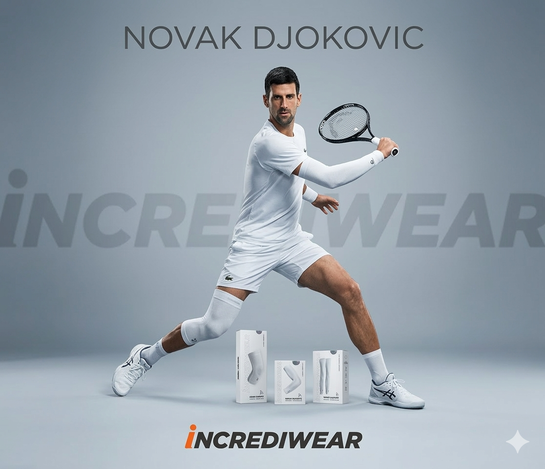‘테니스 황제’ 노박 조코비치, 리커버리 브랜드 ‘인크레디웨어’ 글로벌 앰배서더 전격 합류
