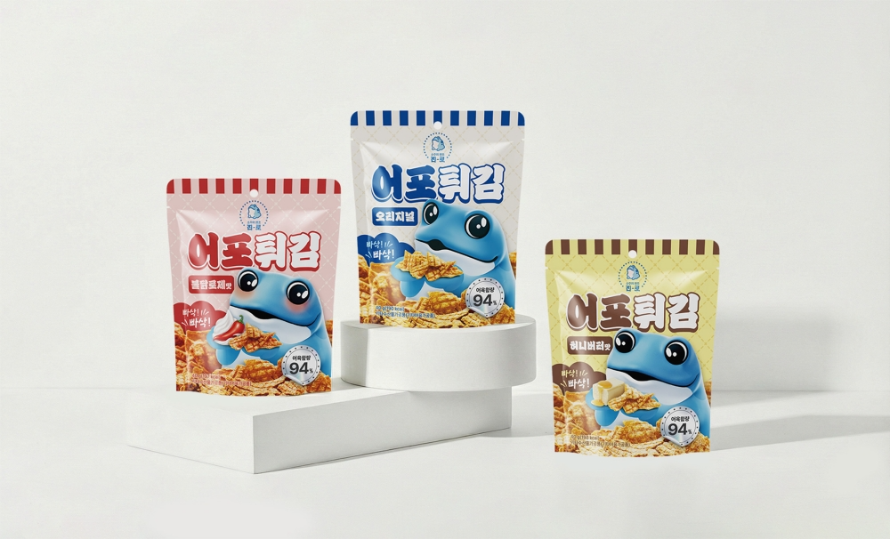 서영이앤티㈜ 신제품 ‘진로 어포튀김’ 3종 이미지