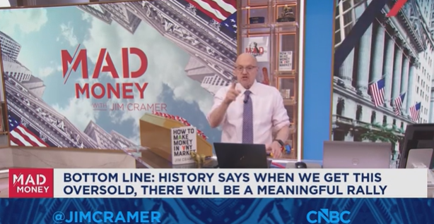 (상보) 크레이머 "가끔은 싫더라도 주식 투자해야 할 때 있다"