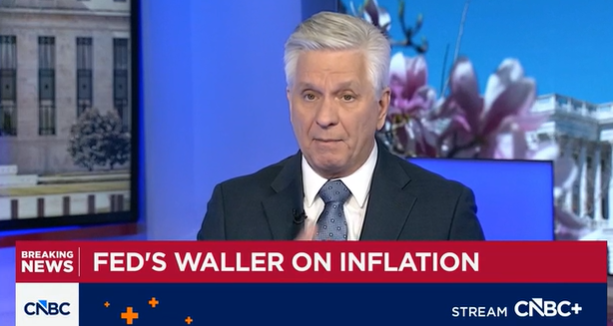 (상보) 연준 월러 “유가급등의 인플레 영향 신중하게 지켜봐야”