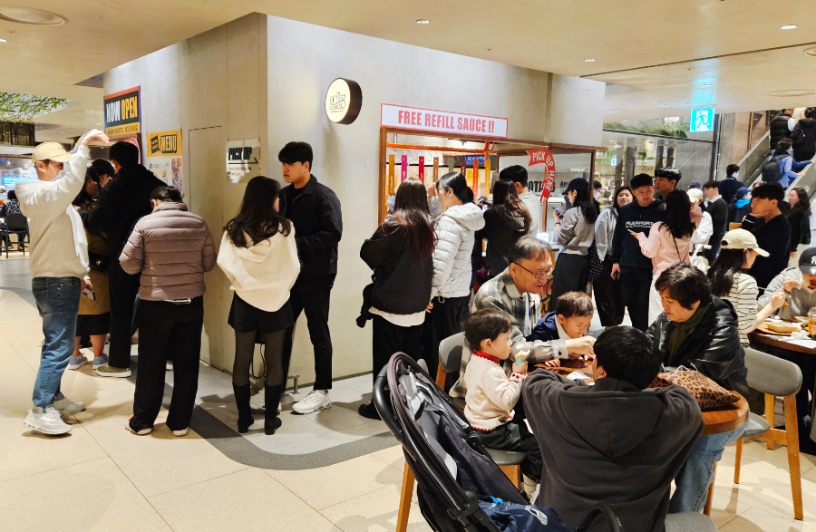 앵그리포테이토 현대백화점 중동점 상설 매장/ 사진제공 = 스낵토리