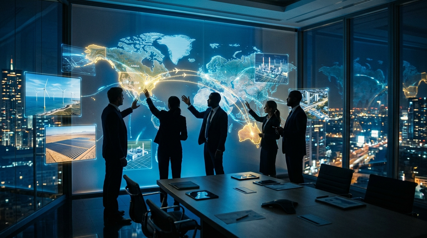 건설 수장들은 지금 해외 영업 중