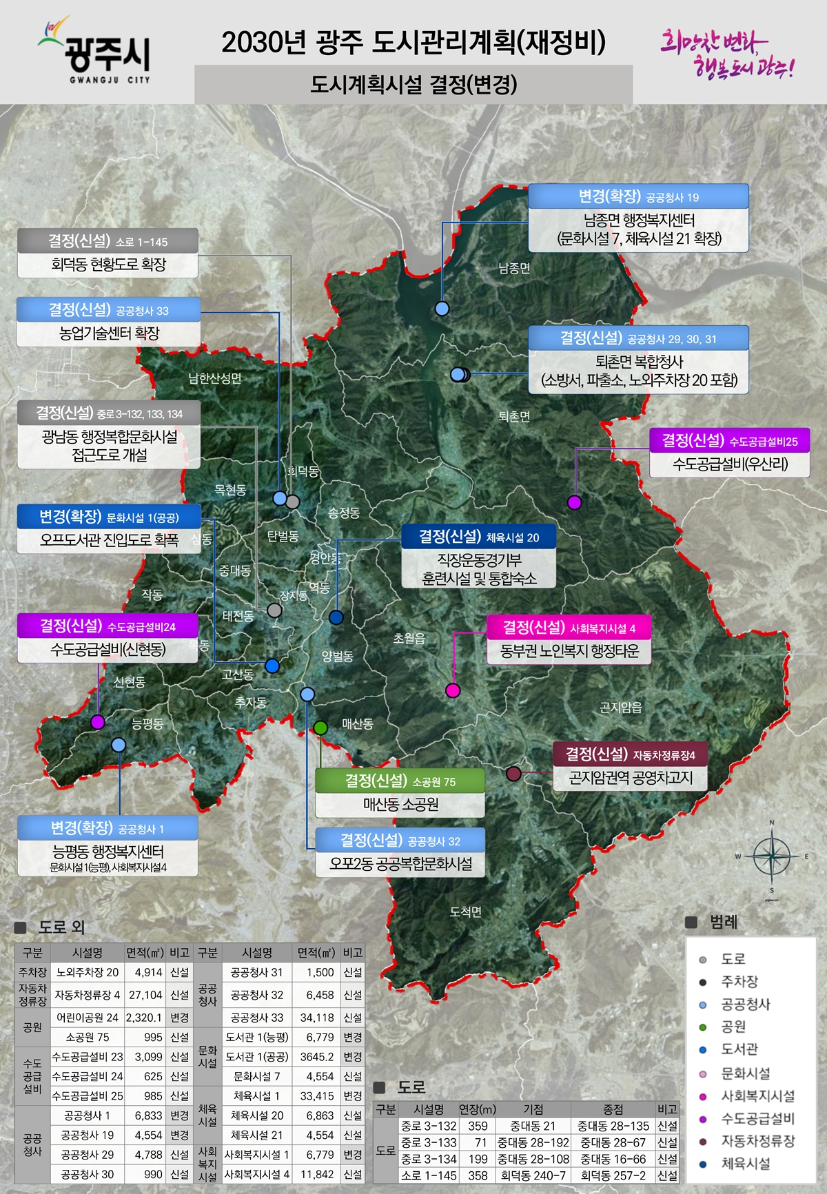 도시관리계획 재정비 결정 고시