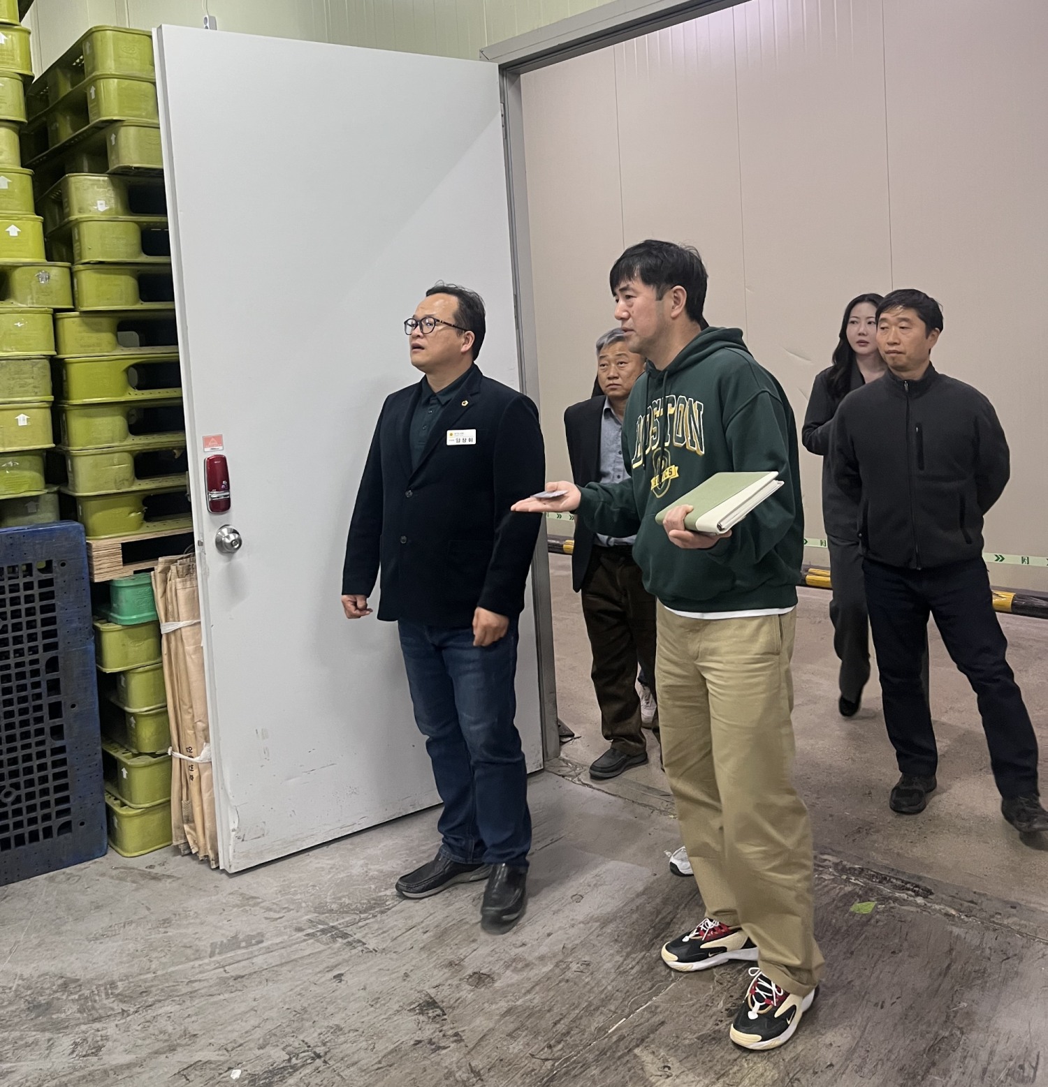 경기도 친환경농산물유통센터 현장 방문