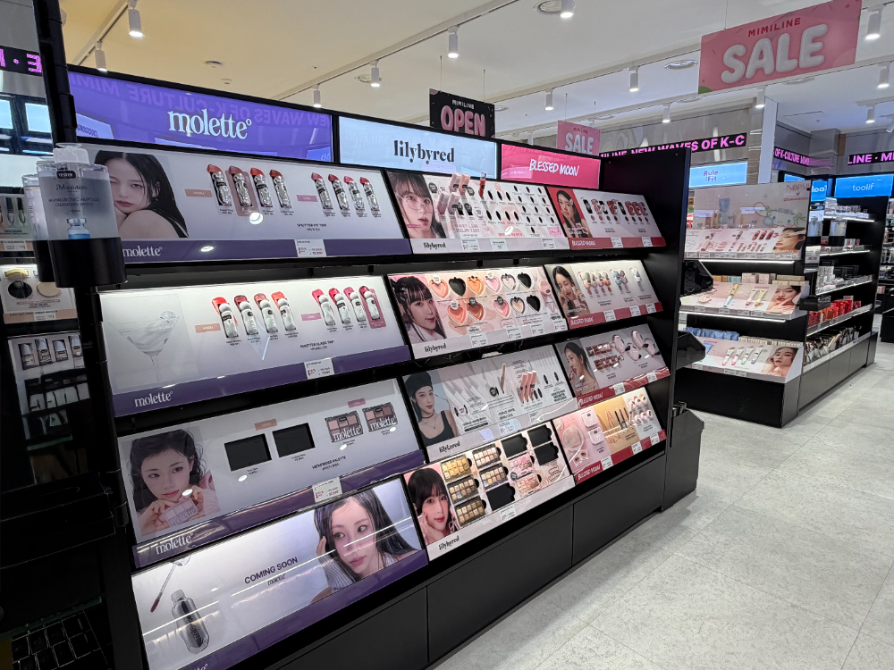 퍼스널 컬러 기반 코스메틱 브랜드 ‘모렛(Molette°)’, 미미라인 명동점 입점