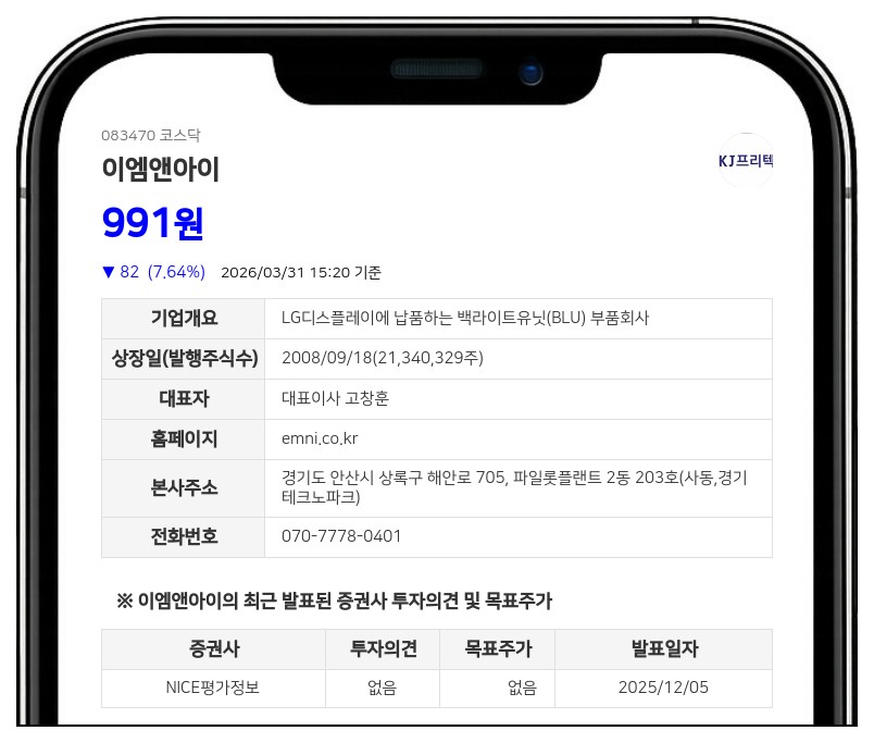 이엠앤아이 주주총회서 주식병합 안건 부결... 기존 결정 전격 철회