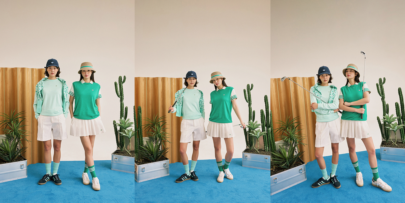 아디다스골프, ‘오리지널스 골프(Originals Golf)’ SS26 두 번째 컬렉션 출시