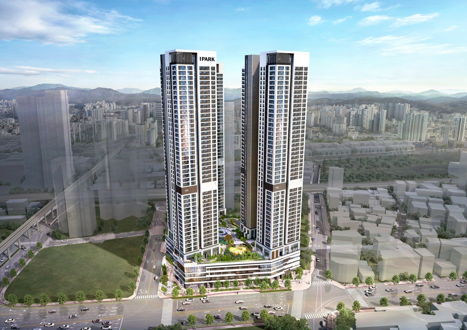 의정부역 센트럴 아이파크 조감도