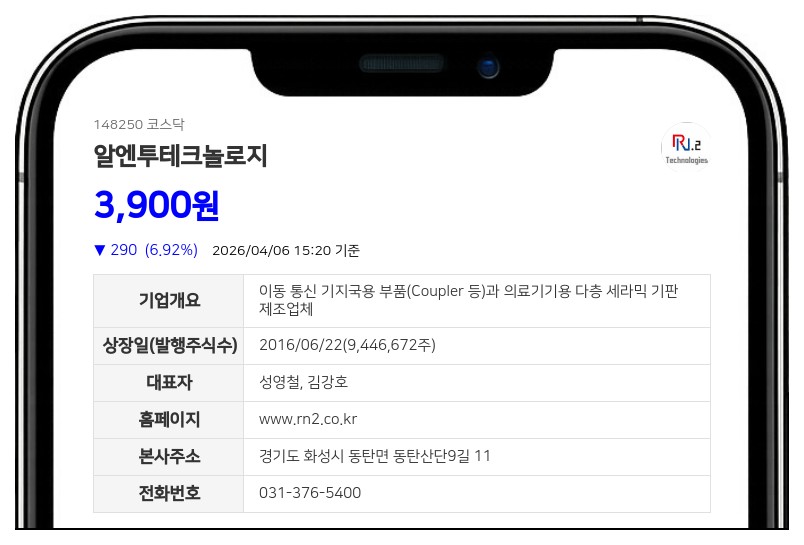 알엔투테크놀로지 경영권 분쟁 소송... 장부 열람 거부 시 하루 1000만원 지급 청구