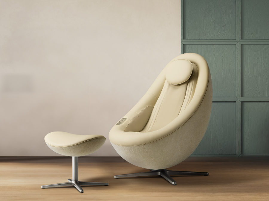 코웨이 비렉스 페블체어2 버터 옐로우