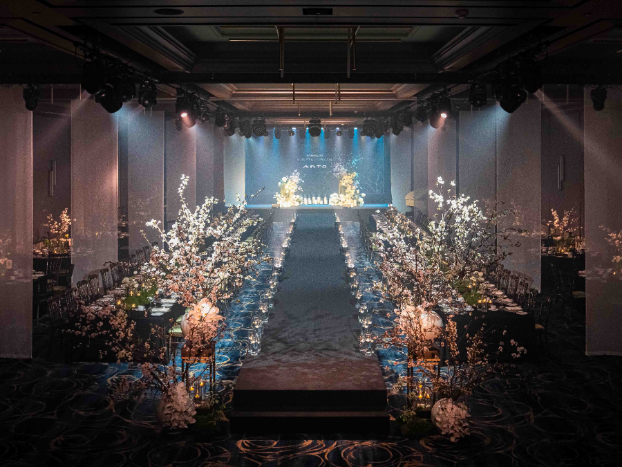 안토 웨딩 쇼케이스 전경
