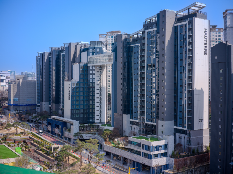 오티에르 반포 전경