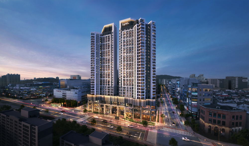 수원 '영통역 우미 린' 투시도