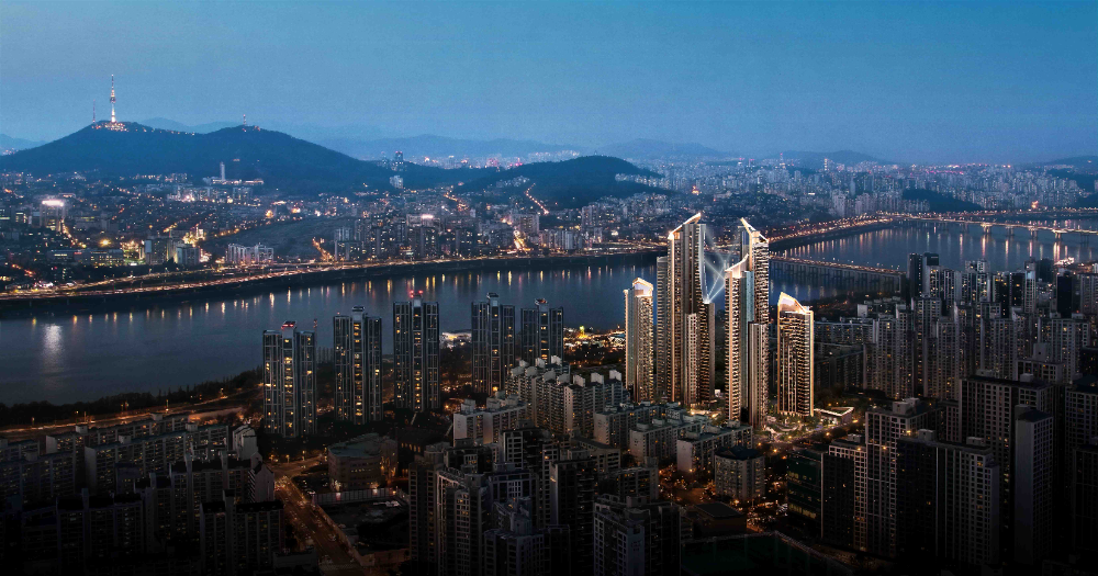 래미안 일루체라 조감도