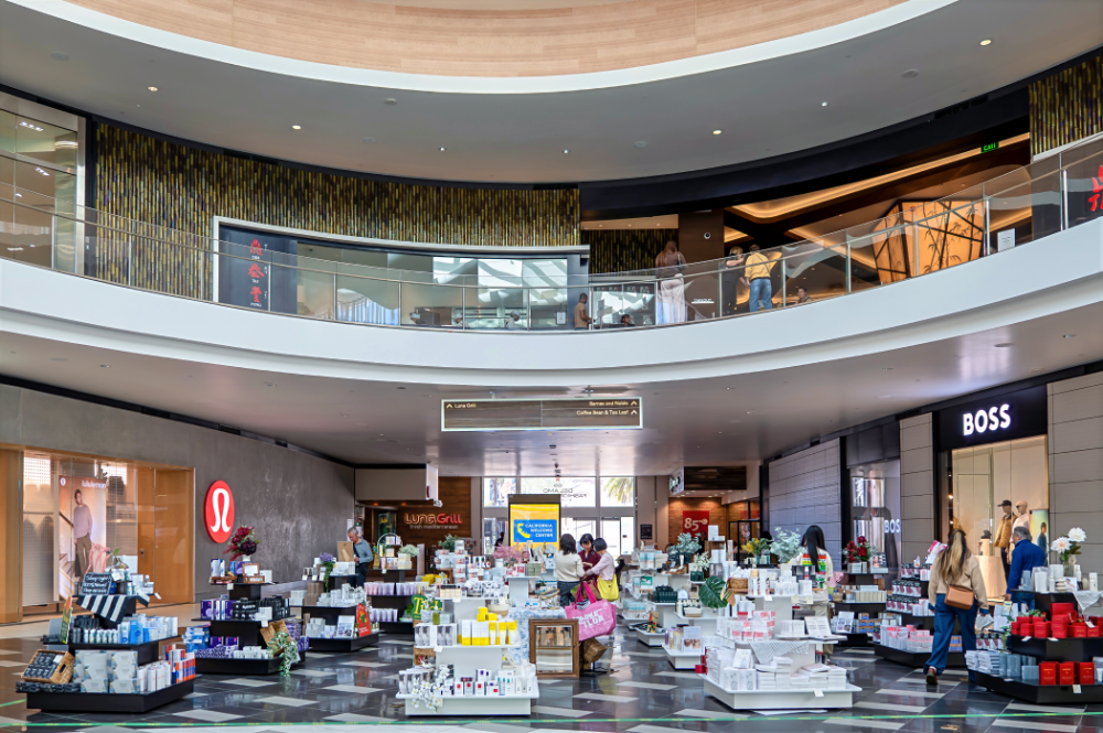 미국 팝업 행사장 전경