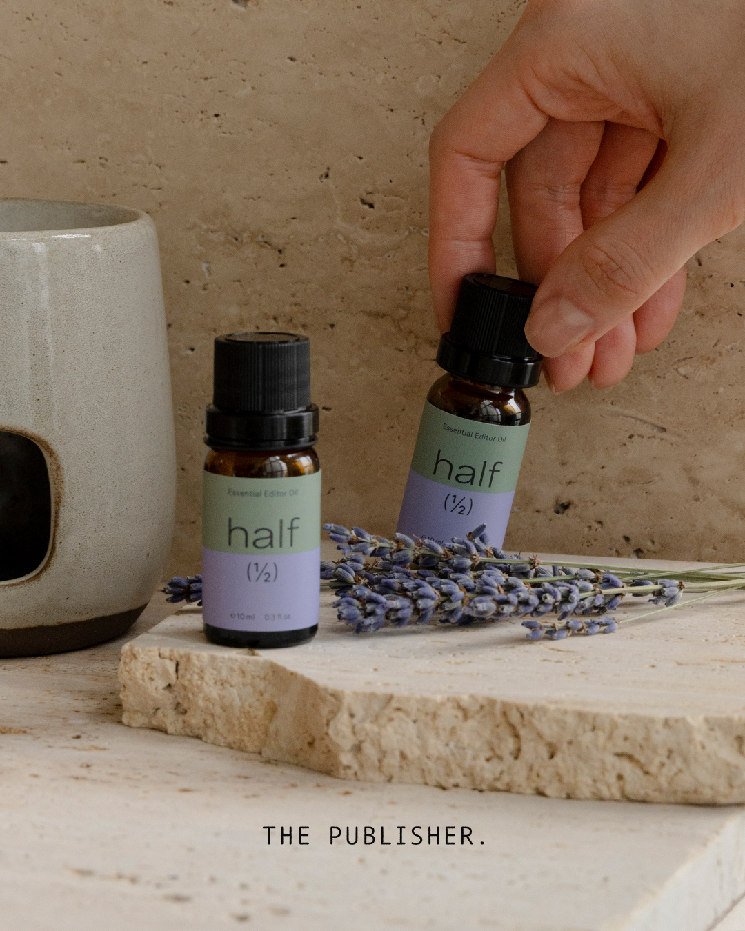 더 퍼블리셔, 항균·진정 효과 담은 아로마 ‘하프오일’ 출시