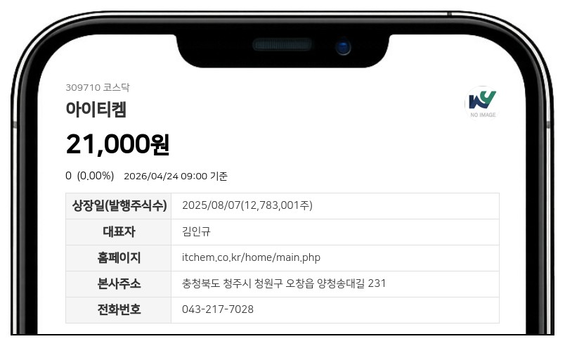 아이티켐, 개선기간 부여로 주권매매거래정지 기간 연장