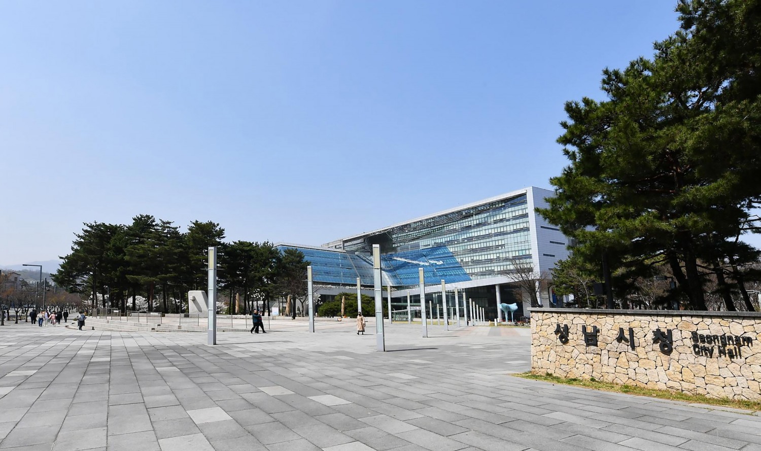 성남시청 전경
