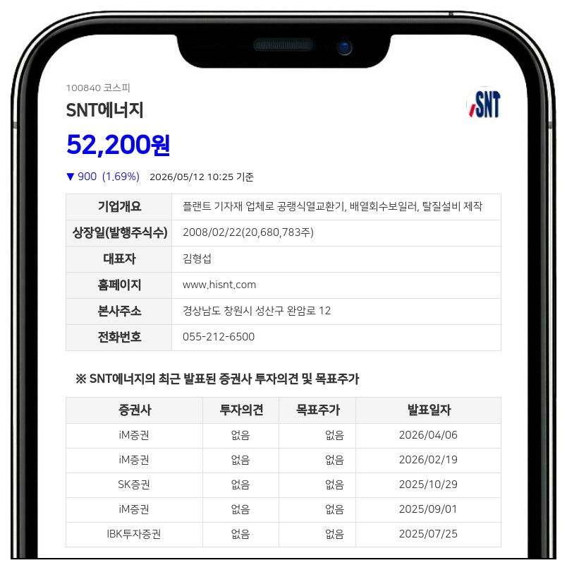SNT에너지 분기 배당금 59억원 책정하며 1주당 300원 현금 지급